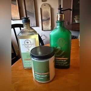 3pc- NEW Bath & Body Works STRESS RELIEF LOT